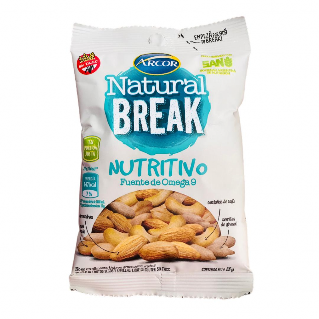 NATURAL BREAK NUTRITIVO ARCOR X 27G Aldea Ecologica