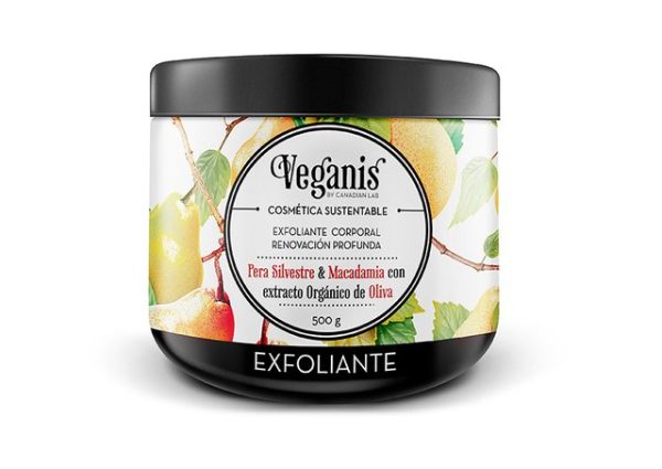 VEGANIS EXFOLIANTE CORPORAL PERAS Y MACADAMIAS X 500GR