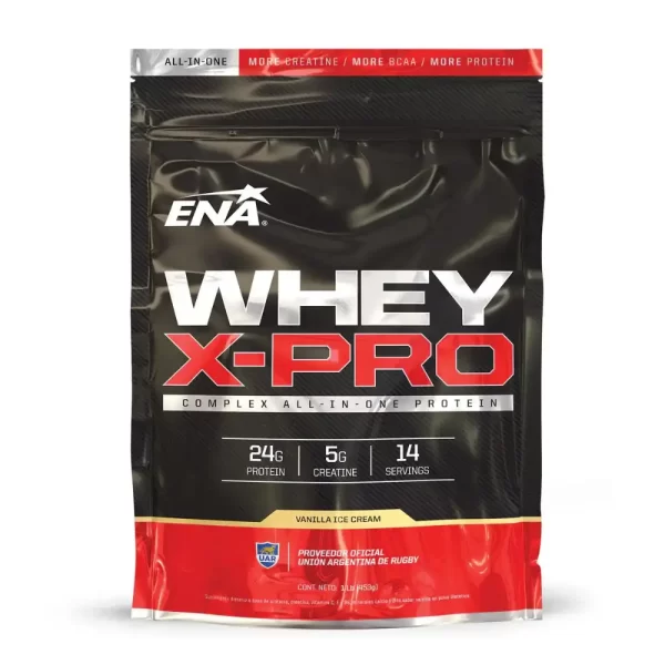 ENA WHEY X PRO VAINILLA ICE CREAM X 453GR