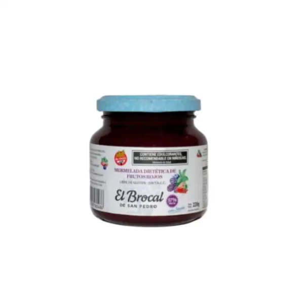 EL BROCAL MERMELADA DIETÉTICA DE FRUTOS ROJOS X 220GR