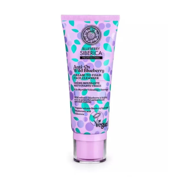 BLUEBERRY SIBERICA ANTI OX CREMA - ESPUMA FACIAL DE LIMPIEZA X 100ML