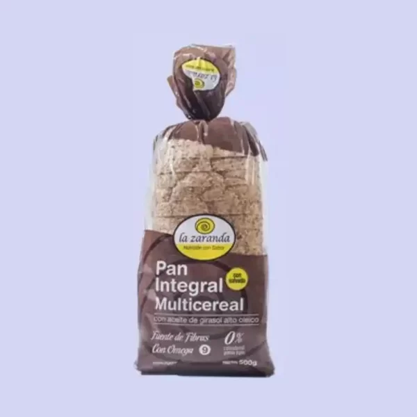 LA ZARANDA PAN INTEGRAL MULTICEREAL SALVADO 500GRS