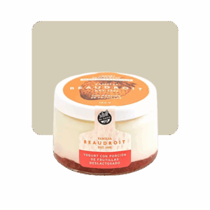 beaudroit yogurt deslactosado frutilla
