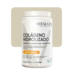 vitalgen colágeno sabor naranja