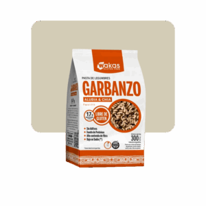 wakas legumbres fideos fusilli garbanzos alubia chia