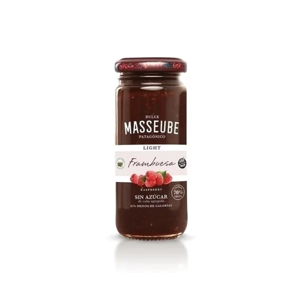 MASSEUBE DULCE DE FRAMBUESA LIGHT X 260GR