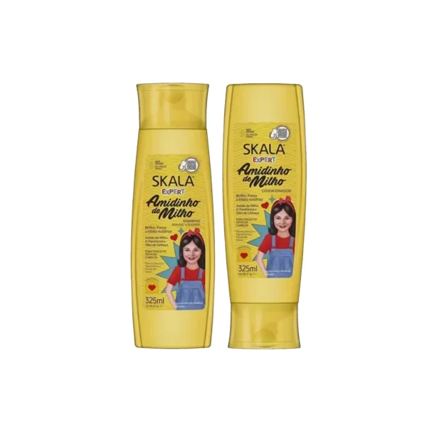 SKALA KIT SHAMPOO + ACONDICIONADOR AMIDINHO DE MILHO X 325ML C/U