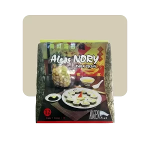 argendiet algas nori para sushi 12u
