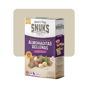 almohaditas rellenas avellana snuks sin tacc