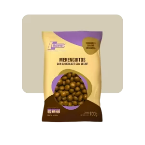 Argenfrut Merenguitos con chocolate con leche 700 grs