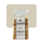 belgica waffles banana y coco 6u