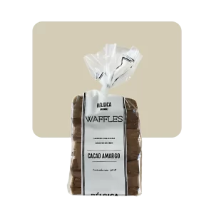 belgica waffles cacao amargo 6u