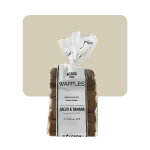 belgica waffles cacao y banana 6u