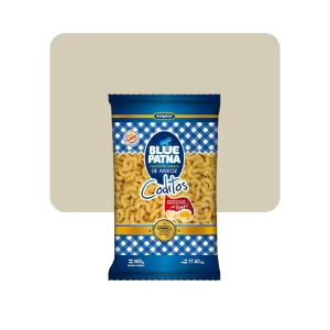 blue patna fideos coditos