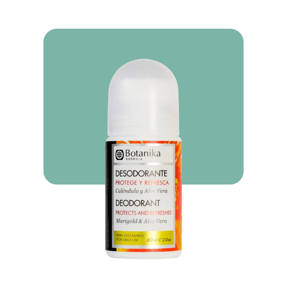 Botanika Desodorante Roll On Caléndula y Aloe Vera