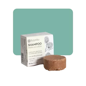 botanika shampoo sólido para la caída