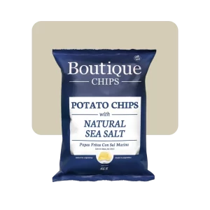 boutique chips potato chips natural sea salt