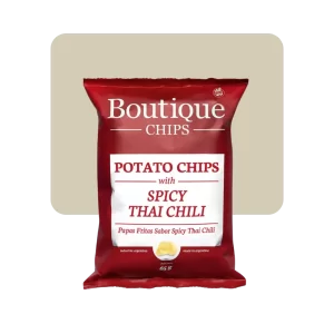 boutique chips potato spicy thai chili