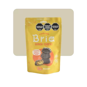 bria quinoa cookies chocolate coco y almendras saladas