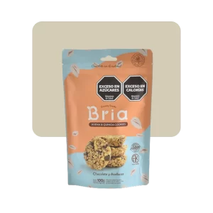 bria quinoa cookies chocolate y avellanas