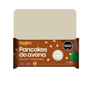 bygiro pancakes de avena cacao chocolate 4u