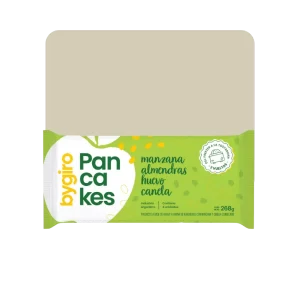 bygiro pancakes de avena con manzana 4u