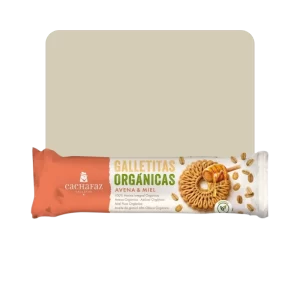 Cachafaz Galletitas Orgánicas Avena y Miel
