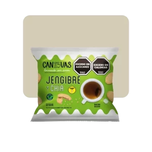Canvas Bizcochitos Jengibre y Chia Veganas