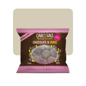 Canvas Chocolate y Maní Veganas