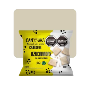canvas crackers azucaradas