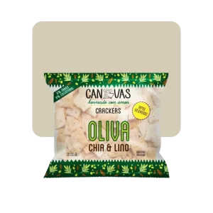 canvas oliva chia y lino veganas