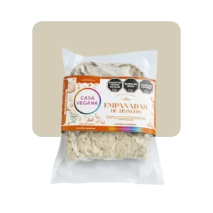 casa vegana empanadas de hongos 3u