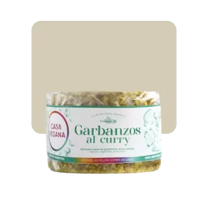 casa vegana hamburguesa garbanzos al curry 4u