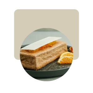 chez momo budín la pola-a-l´orange sin azúcar & sin gluten
