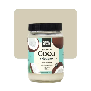 chía graal aceite de coco neutro