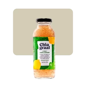 chia graal jugo con chia limón y jengibre