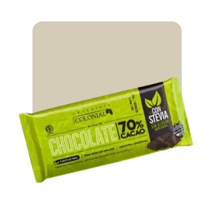Colonial Chocolate 70% Cacao con Stevia