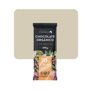 colonial chocolate orgánico 60% cacao