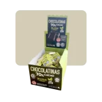 colonial chocolatinas 70% cacao sin azúcar 1u