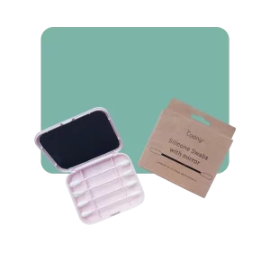 coony silicone swabs with mirror