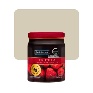 Cuarto Creciente Mermelada de Frutilla con stevia