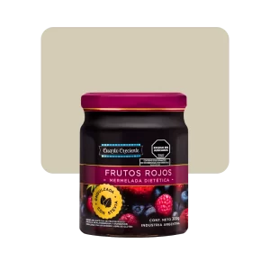 Cuarto Creciente Mermelada de Frutos Rojos con stevia