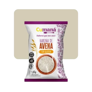 cumana harina de avena sin tacc 400gr
