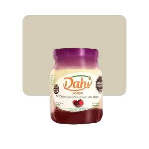 dahi yogur firme descremado frutos del bosque