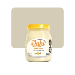 dahi yogur firme entero vainilla