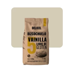 Delicel Premezcla Bizcochuelo de Vainilla