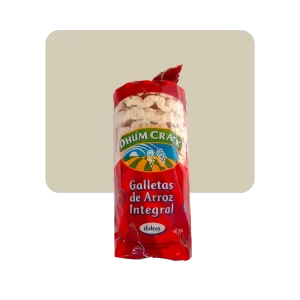 dhum crack galletas de arroz dulces