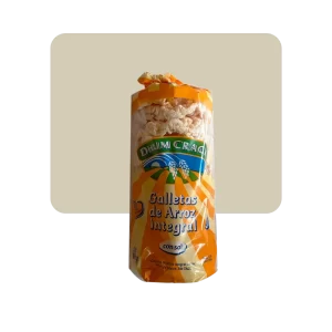 dhum crack galletas de arroz saladas