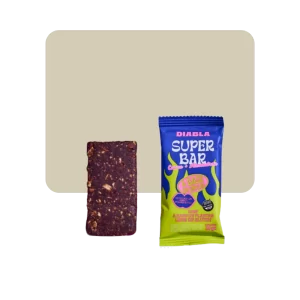diabla super barra de cacao y almendras