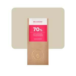 Dr Cacao 70% con Avellanas Enteras